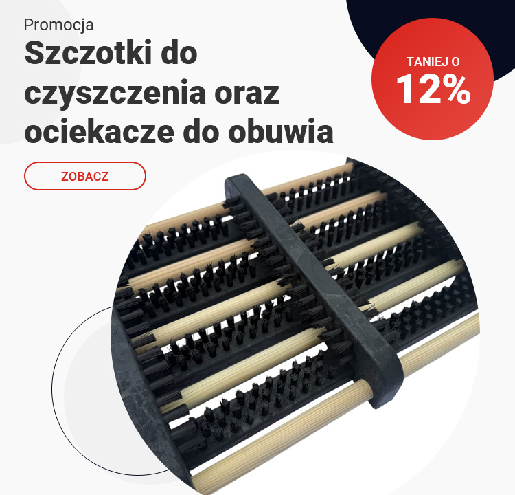 Szczotki do butów + ociekacze -12%