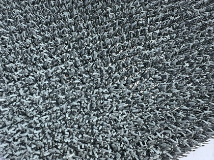 Wycieraczka Astro Turf - kolor jasny szary