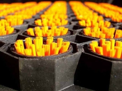 Szczoteczki czyszczące kolor brązowy