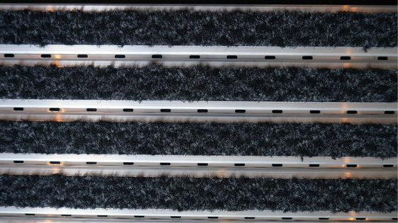 WYCIERACZKA ALUMINIOWA LUX 12mm 94x45cm poliamid