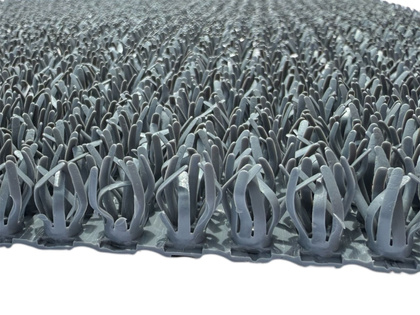 Wycieraczka Astro Turf - kolor jasny szary