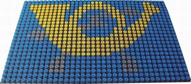 wycieraczki gumowe "logo"