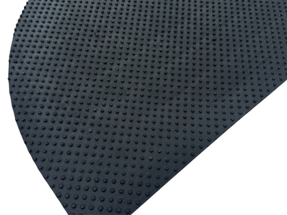 Wycieraczka LOTA OUTDOOR - kolor szary półkole