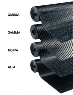 Mata gumowa z rolki 100 cm ALFA