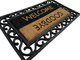 Wycieraczka Kokosowo-Gumowa 75 x 45 cm Welcome - Goodbye