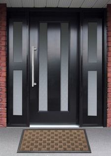 Wycieraczka LOTA OUTDOOR - kolor brązowy