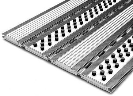 OPTIMUM 12 mm PCV wycieraczka modułowa 100x80cm