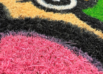 Maty kokosowe modułowe - sowy