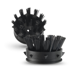 Super Strong z drenażem wypełnienie szczoteczkami co 2 oczko kolor czarny