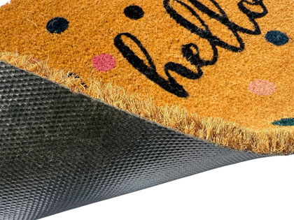 Maty kokosowe modułowe - kropki